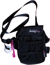 Load image into Gallery viewer, Nursingtools Joey Nurse Fanny Pack Multi Compartment Waist Organizer Tool Bag for Students, Practitioners &amp; Medical Professionals (Black)
