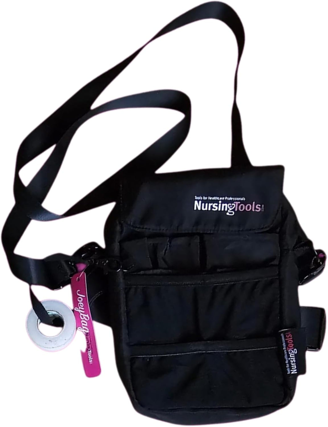 Nursingtools Joey Nurse Fanny Pack Multi Compartment Waist Organizer Tool Bag for Students, Practitioners & Medical Professionals (Black)