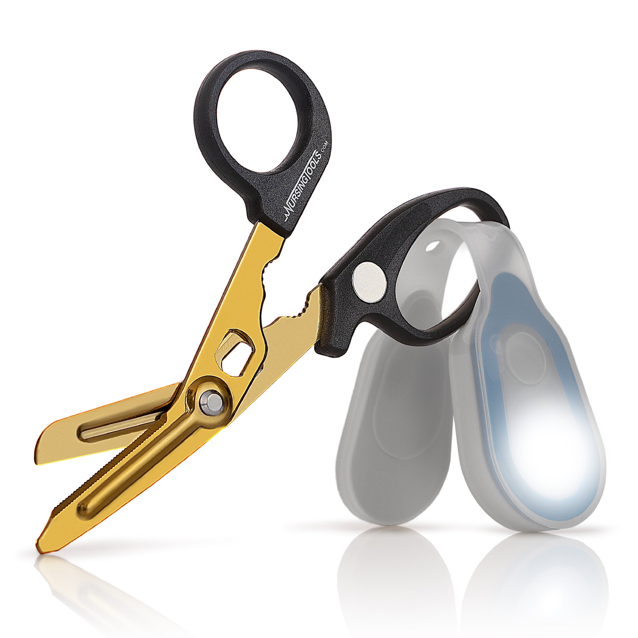 Mini Trauma Shear Scissors / Multiple Sizes / Badge Reel